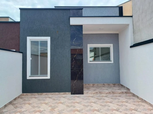 Foto 1: Casa com 2 dormitórios à venda, 67 m² por R$ 285.000,00 - Residencial Estoril - Taubaté/SP