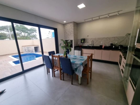 Foto 6: Casa com 3 dormitórios à venda, 204 m² por R$ 1.490.000,00 - Condomínio Ouro Ville - Taubaté/SP